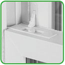 Double-hung window detail